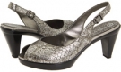 Black Metallic Washed Snake Bella-Vita Wren II for Women (Size 6)