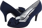 New Navy Luster Satin Nina Forbes for Women (Size 8)