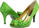 Apple Green Satin Nina Forbes for Women (Size 8)