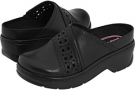 Black Smooth Klogs Syracuse for Women (Size 6)