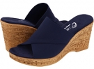 Navy Elastic Onex Christina for Women (Size 8)