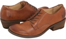 Cognac Leather Frye Carson Oxford for Women (Size 7.5)
