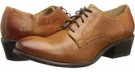 Cognac Washed Antique Pull Up Frye Carson Oxford for Women (Size 8.5)