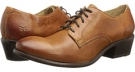 Cognac Washed Antique Pull Up Frye Carson Oxford for Women (Size 5.5)