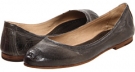 Charcoal Antique Soft Full Grain Frye Carson Ballet for Women (Size 8)