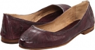 Plum Antique Soft Full Grain Frye Carson Ballet for Women (Size 10)