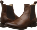 Cognac Soft Vintage Leather Frye Erin Chelsea for Women (Size 8.5)