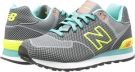 Dark Grey New Balance Classics WL574 for Women (Size 7)