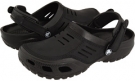 Black/Black Cow Silk Crocs Yukon Sport for Men (Size 12)