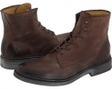 Brown Leather Frye James Lace Up for Men (Size 10.5)