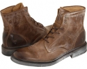Tan Leather Frye James Lace Up for Men (Size 8.5)
