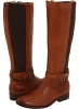 Cognac Frye Melissa Gore Zip for Women (Size 7.5)