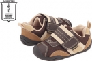 Brown & Tan pediped Adrian Grip 'n' Go for Kids (Size 4)