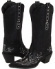 Black Roper Rockstar Horseshoe for Women (Size 6.5)