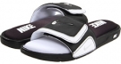 Black/Metallic Silver/White Nike Comfort Slide 2 for Men (Size 10)