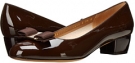 Cacao Salvatore Ferragamo Vara for Women (Size 9)