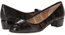 Nero Patent Salvatore Ferragamo Vara for Women (Size 5.5)