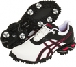 White/Raspberry/Gunmetal ASICS GEL-Linksmaster for Women (Size 9.5)