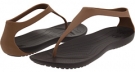 Bronze/Espresso Crocs Sexi Flip for Women (Size 5)