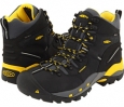 Black/Yellow Keen Utility Pittsburgh Boot for Men (Size 11.5)