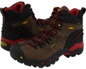 Bison/Red Keen Utility Pittsburgh Boot for Men (Size 7.5)