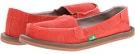 Coral Multi Sanuk Shorty for Women (Size 6)