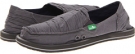 Charcoal Sanuk Shuffle for Women (Size 5)