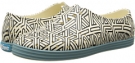 Jiffy Black Geo Print/Shell White/Vintage Fuel Green Native Shoes Jericho for Women (Size 10)