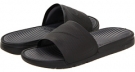 Black/Black-Dark Grey Nike Benassi Solarsoft Slide for Men (Size 6)