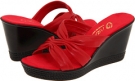 Red Leather Onex Felicity for Women (Size 6)