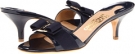 Oxford Blue Patent Salvatore Ferragamo Glory for Women (Size 9)