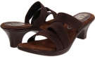 Brown Metallic Vivanz Shanise for Women (Size 9)