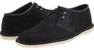 Black Suede Clarks England Jink for Men (Size 9)