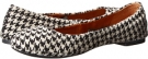 Black/Nigori Houndstooth Lucky Brand Emmie for Women (Size 5)