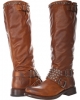 Cognac Frye Jenna Studded Tall for Women (Size 11)