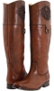 Saddle Smooth Full Grain Frye Melissa Logo for Women (Size 8.5)