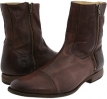 Dark Brown Frye Harvey Outside Zip for Men (Size 9.5)