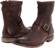 Dark Brown Frye Phillip Inside Zip for Men (Size 7)