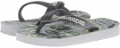 Ice Grey Havaianas Kids 4 Nite for Kids (Size 8)