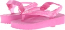 Light Pink Havaianas Kids Top Flip Flops for Kids (Size 5)