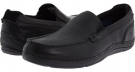 Black Leather Rockport Thru The Week Slip On for Men (Size 7.5)