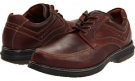 Mahogany Waterproof Full-Grain Leather Johnston & Murphy Colvard Moc Toe for Men (Size 9.5)