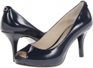 Navy Patent MICHAEL Michael Kors Mk-Flex Open Toe for Women (Size 5.5)