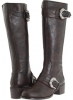 Brown Roper Knee High Buckle Boot for Women (Size 10)