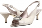 Taupe Metallic Nappa Leather J. Renee Classic for Women (Size 5)