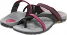 Grey/Berry VIONIC with Orthaheel Technology Mojave Vionic Sport Recovery Toepost Sandal for Women (Size 8)