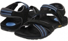 Dark Charcoal/Blue VIONIC with Orthaheel Technology Muir Vionic Sport Recovery Adjustable Sandal for Women (Size 9)