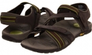 Chocolate/Green VIONIC with Orthaheel Technology Muir Vionic Sport Recovery Adjustable Sandal for Women (Size 10)