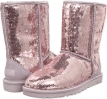 Heathered Lilac UGG Classic Short Sparkles for Women (Size 7)