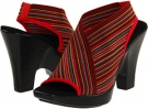 Red Stripe Vivanz Marilyn for Women (Size 7)